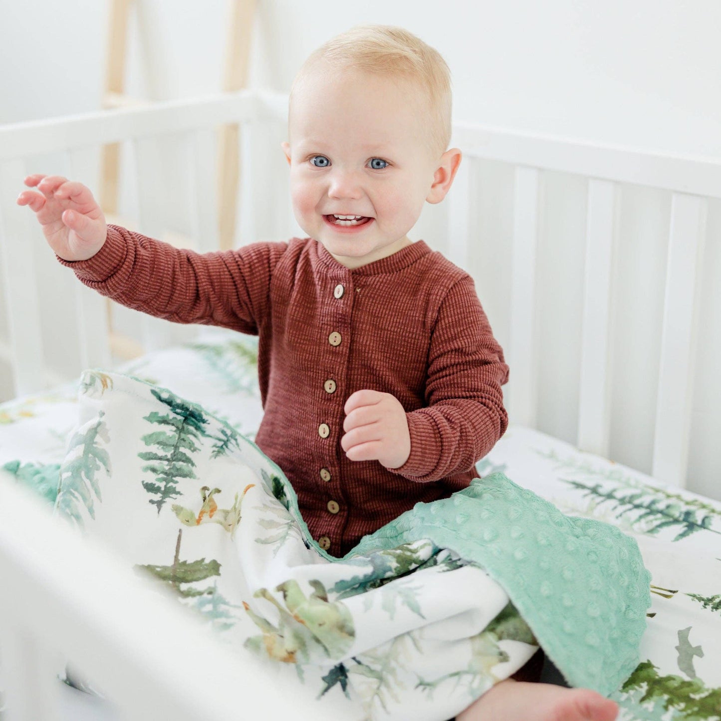 Baby & Toddler Minky Blanket - In The Woods
