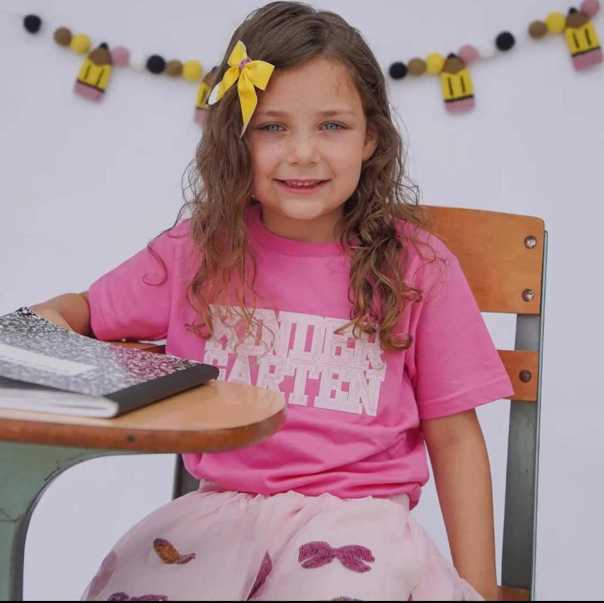 Kindergarten Sequin Patch Shirt