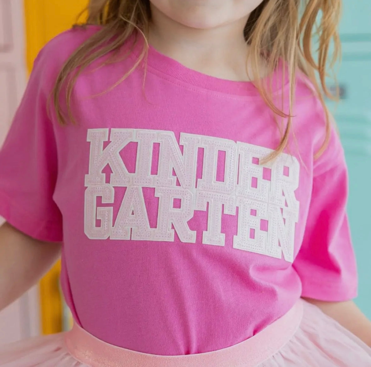Kindergarten Sequin Patch Shirt