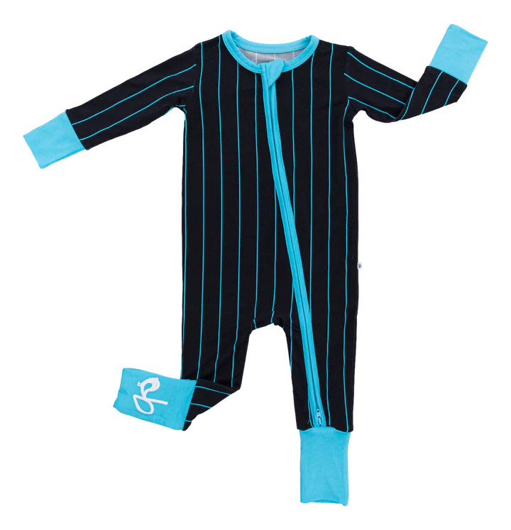 Birdie Bean Pinstripes Convertible Romper