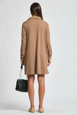 French Terry A Line Dress