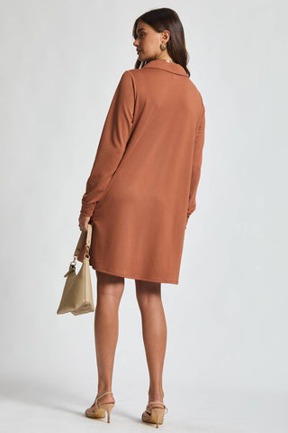 French Terry A Line Dress