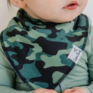 Copper Pearl Bandana Bibs — Diesel (Set of 4)