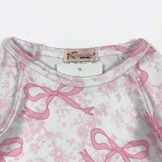 A Blushing Bow Baby Gown