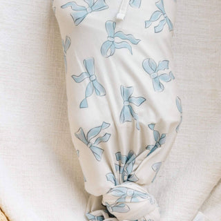 Copper Pearl Knit Swaddle Blanket — Daphne