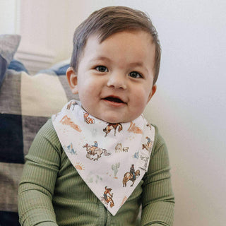 Copper Pearl Bandana Bib Set in Boone