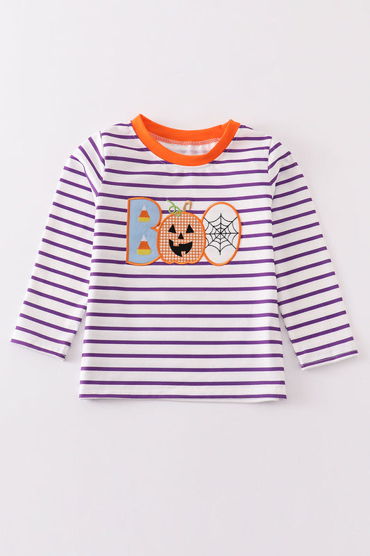 LL BOO Stripe Shirt