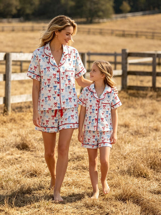 Mommy & Me 4th of July Pajama Set