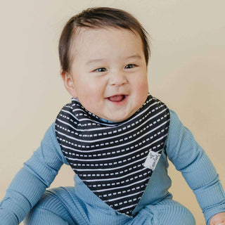 Copper Pearl Bandana Bibs — Diesel (Set of 4)