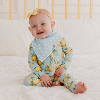 Copper Pearl - 4 Pack Baby Bandana Bibs - Melody