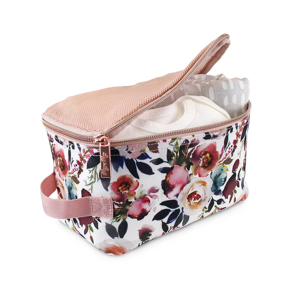 Itzy Ritzy - Blush Floral Pack Like a Boss™ Packing Cubes