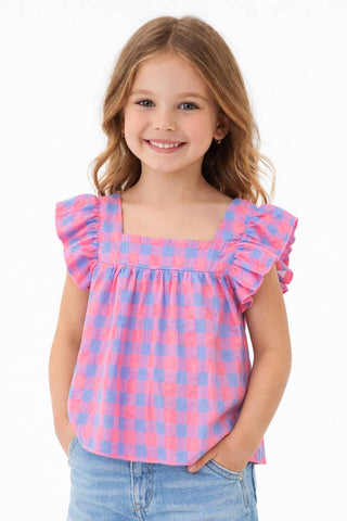 Pink Blue Checker / L12/14