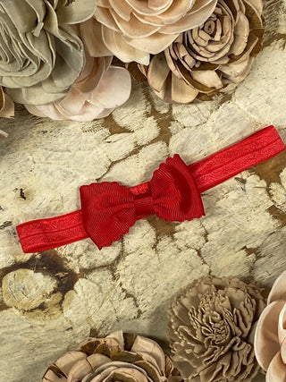 2.5" Bitty Scalloped Bow | Headband