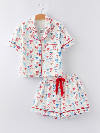 Mommy & Me 4th of July Pajama Set