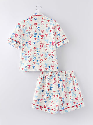 Mommy & Me 4th of July Pajama Set