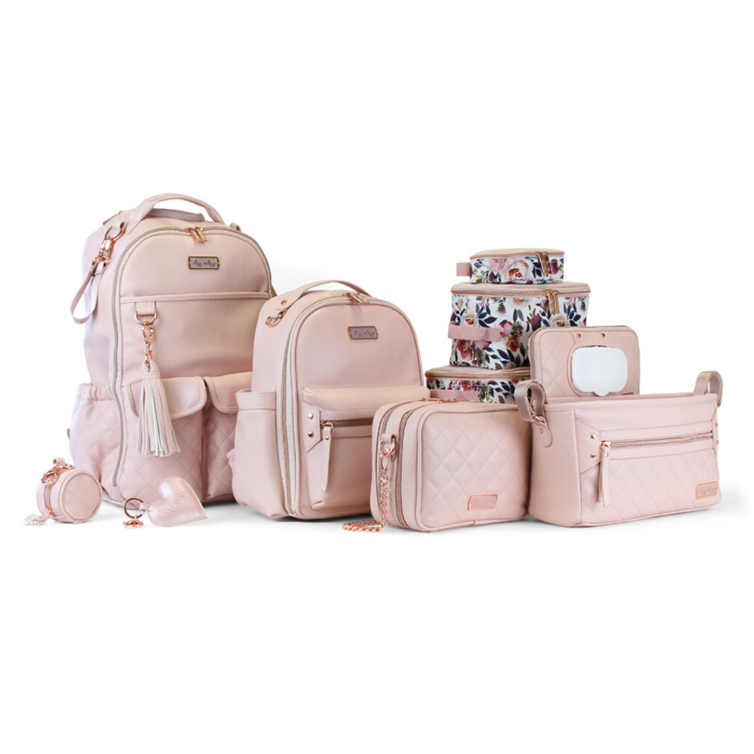 Itzy Ritzy - Blush Floral Pack Like a Boss™ Packing Cubes