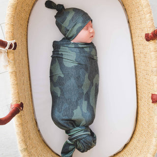 Copper Pearl Hunter Swaddle
