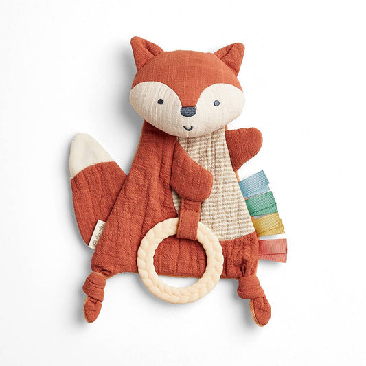 Itzy Ritzy - *NEW* Fox Bitzy Crinkle™ Sensory Toy with Teether