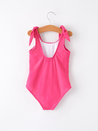 "In My Birthday ERA" Girls Swimsuit