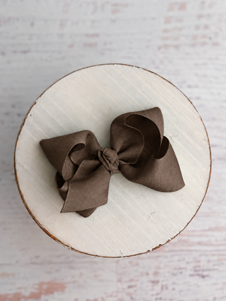 4" Essential Grosgrain Hair Bow | Clip or Headband