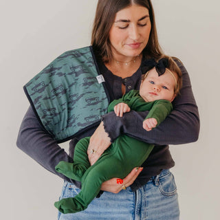 Copper Pearl Premium Burp Cloths — Hunter (Set of 3)