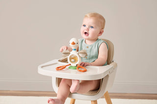 Itzy Ritzy Twist & Bop™ High Chair Sensory Toy — Goose