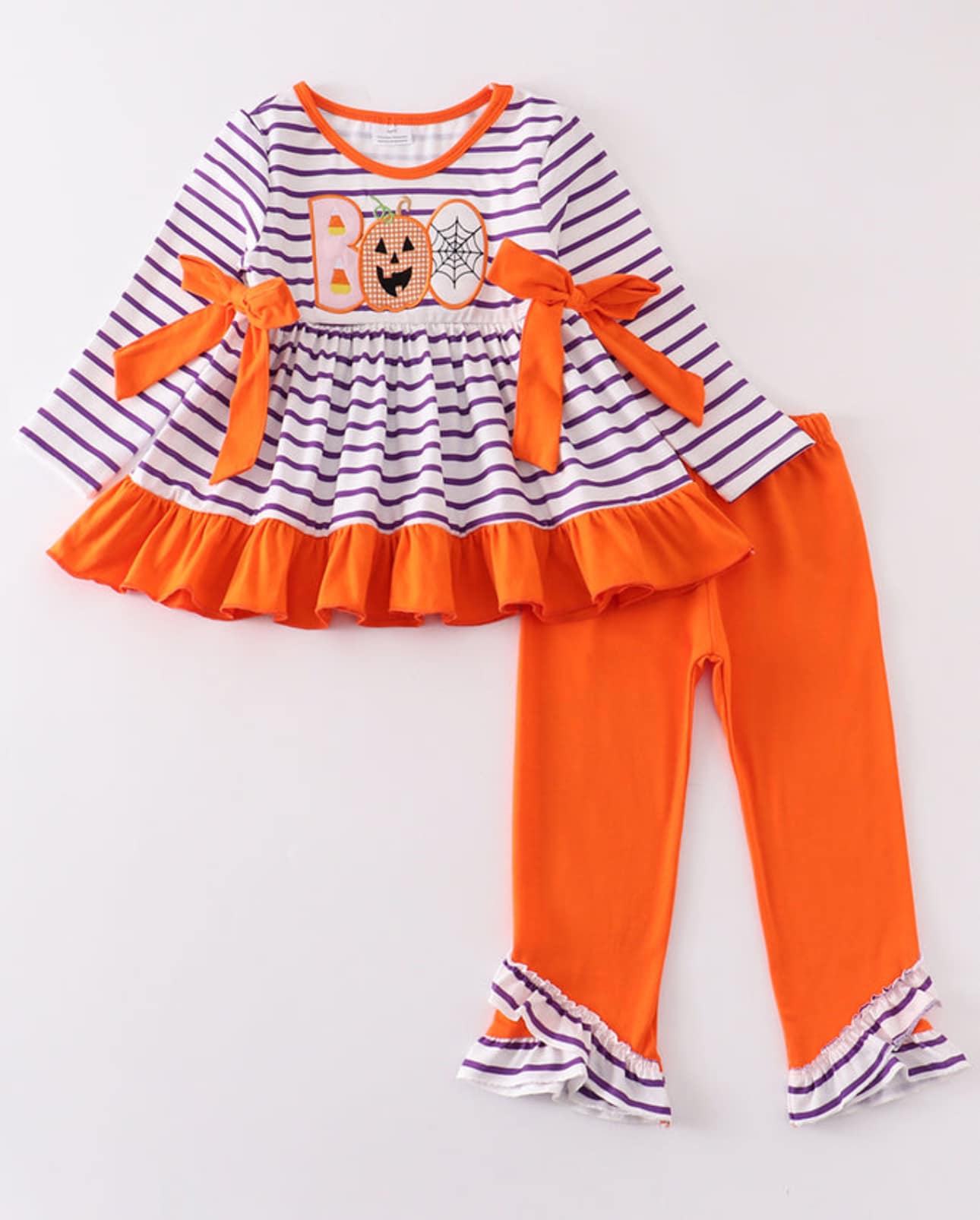 LL Stripe BOO Applique Set