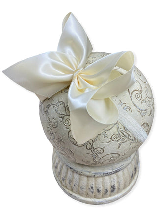 4.5" Classic Satin Hair Bows | Alligator Clips or Headbands