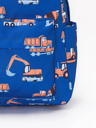 Construction Print Boys Backpack