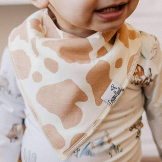 Copper Pearl Bandana Bib Set in Boone