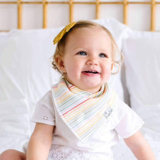 Copper Pearl Bandana Bibs — Leilani (Set of 4)