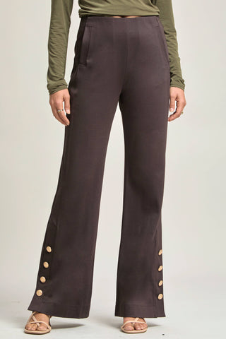 Magic Gala Button-Hem Pants