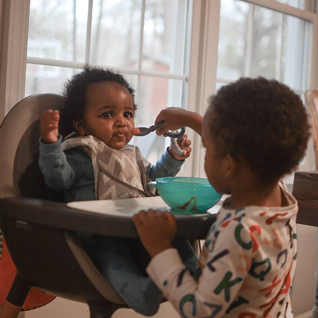 Itzy Ritzy Sweetie Spoons Silicone Fork and Spoon Set