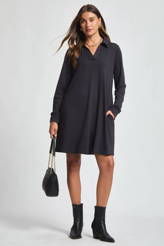 French Terry A Line Dress