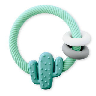 Itzy Ritzy Ritzy Rattle Silicone Teether Rattle