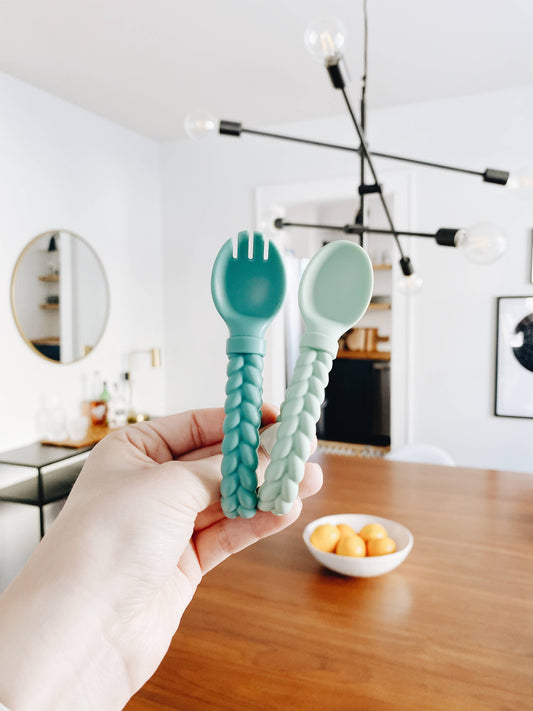 Itzy Ritzy - Sweetie Spoons™ Spoon + Fork Set