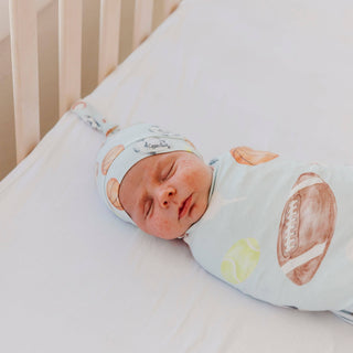 Copper Pearl Sports Medley Swaddle