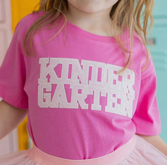 Kindergarten Sequin Patch Shirt