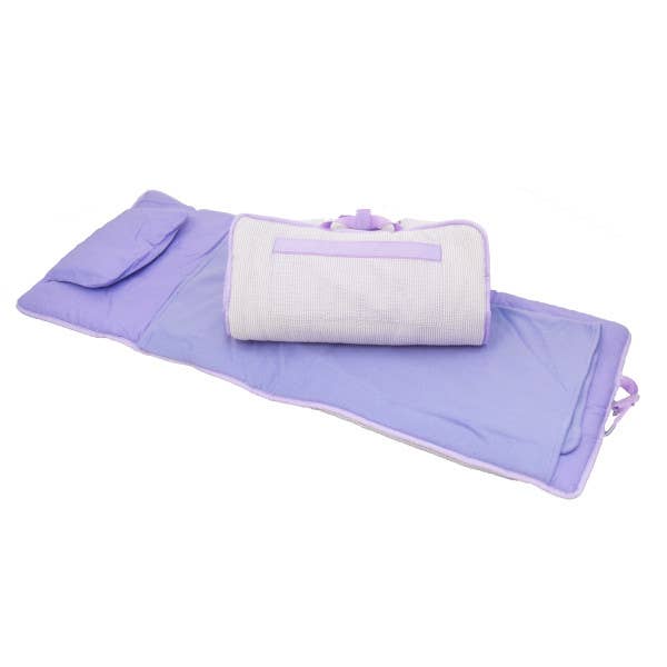All Lilac Seersucker Nap Roll | Mint