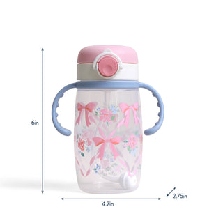 Itzy Ritzy Weighted Straw Cup with Snap-Close Lid