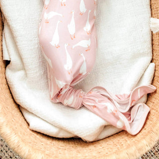 Copper Pearl - Newborn Knotted Gown - Goosie
