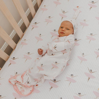 Copper Pearl Newborn Knotted Gown — Katerina