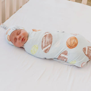 Copper Pearl Sports Medley Swaddle