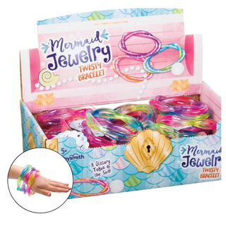 Mermaid Twisty Bracelets 2-Piece Set