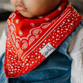 Copper Pearl Bandana Bib Set in Boone