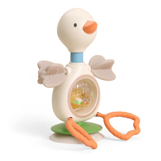 Itzy Ritzy Twist & Bop™ High Chair Sensory Toy — Goose