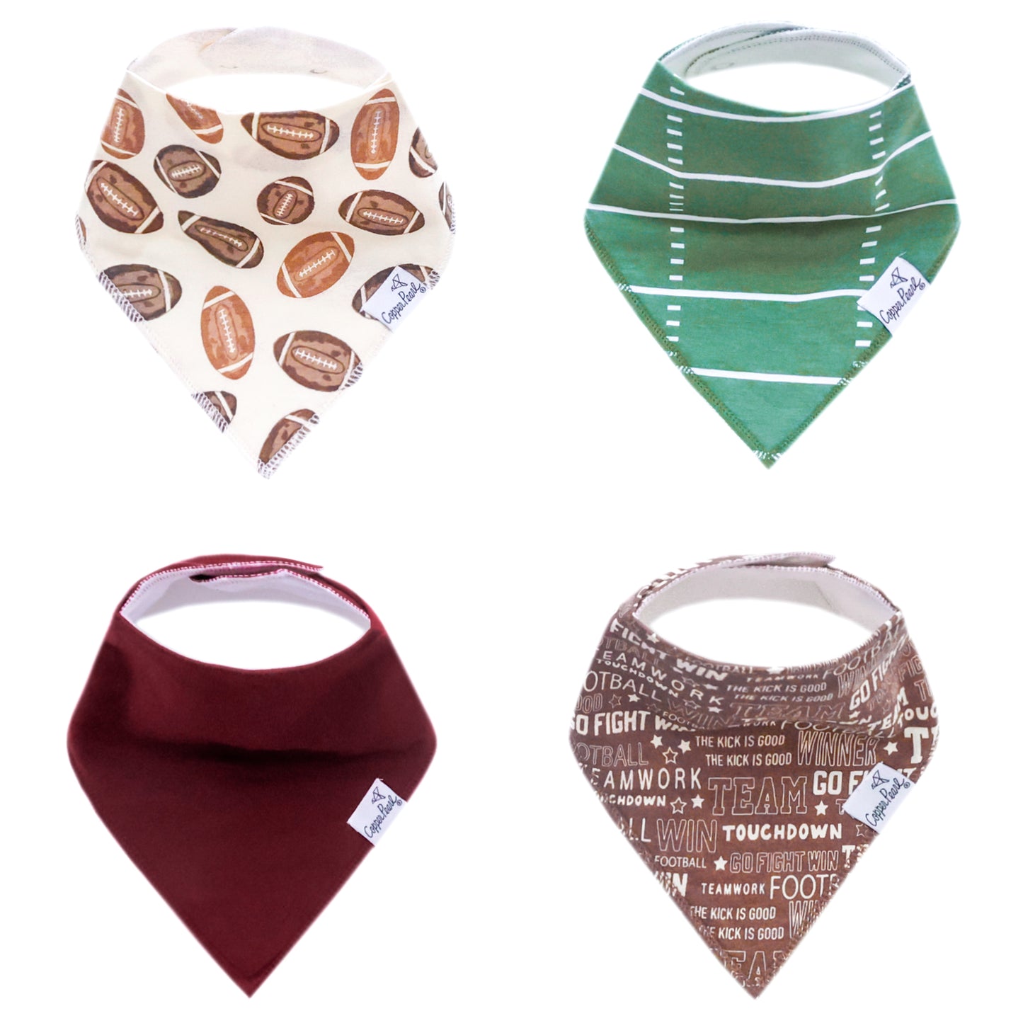 Copper Pearl Blitz Bandana Bib Set