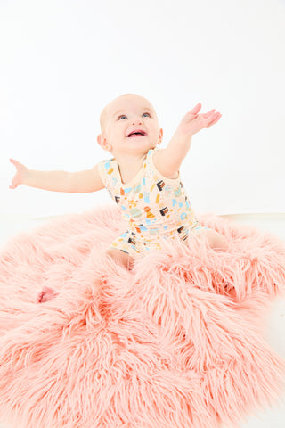 Birthday Tank Top Shorts Romper