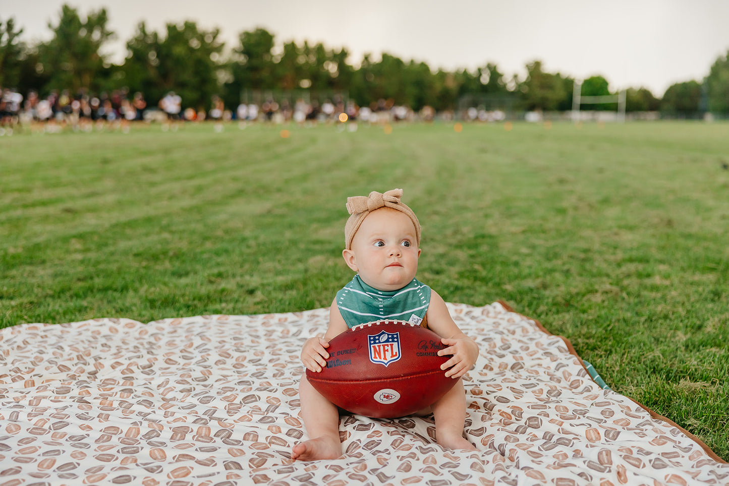 Copper Pearl Blitz Bandana Bib Set