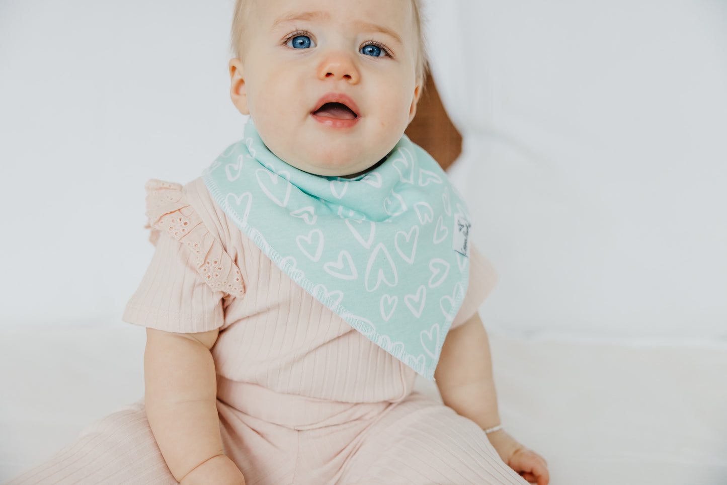 Copper Pearl Cheery Bandana Bib Set (4-Pack)